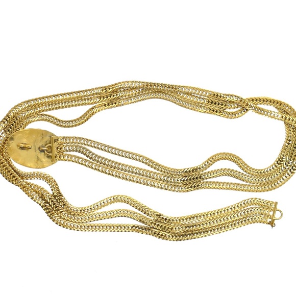 SOLD 🤍Chanel Vintage Medallion CC chain belt Authentic - Picture 6 of 7